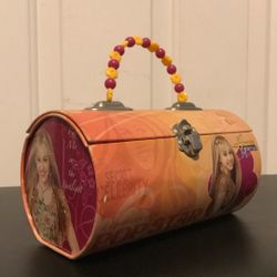 Hannah Montana Cylindrical Tin Box 