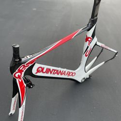 Quintana Roo CD 0.1 Carbon Fiber Time Trial / Triathlon Frameset TRP Brakeset