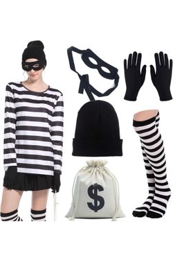 Women’s Large Robbers Costume