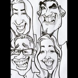 Birthday Party , Event Cartoons, Facepaint, Portrait