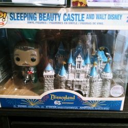 Funko Sleeping Beauty Castle And Walt Disney