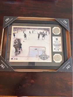 2012 LA Kings Stanley Cup Championship Commemorative Plaque