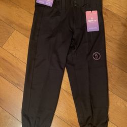 New Rip-It Black Softball Pants Women’s Small
