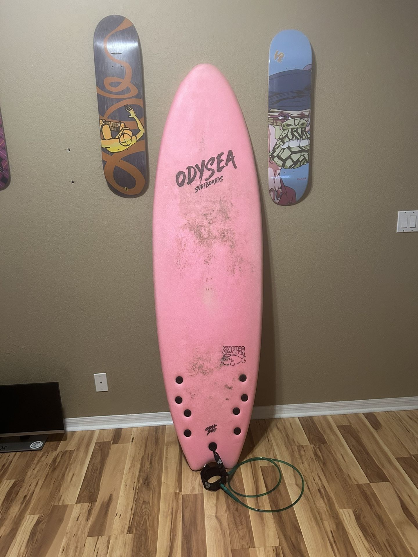 Catch Surf ODYSEA Skipper 6'0" Soft Top Surfboard β Quad Fin + Leash