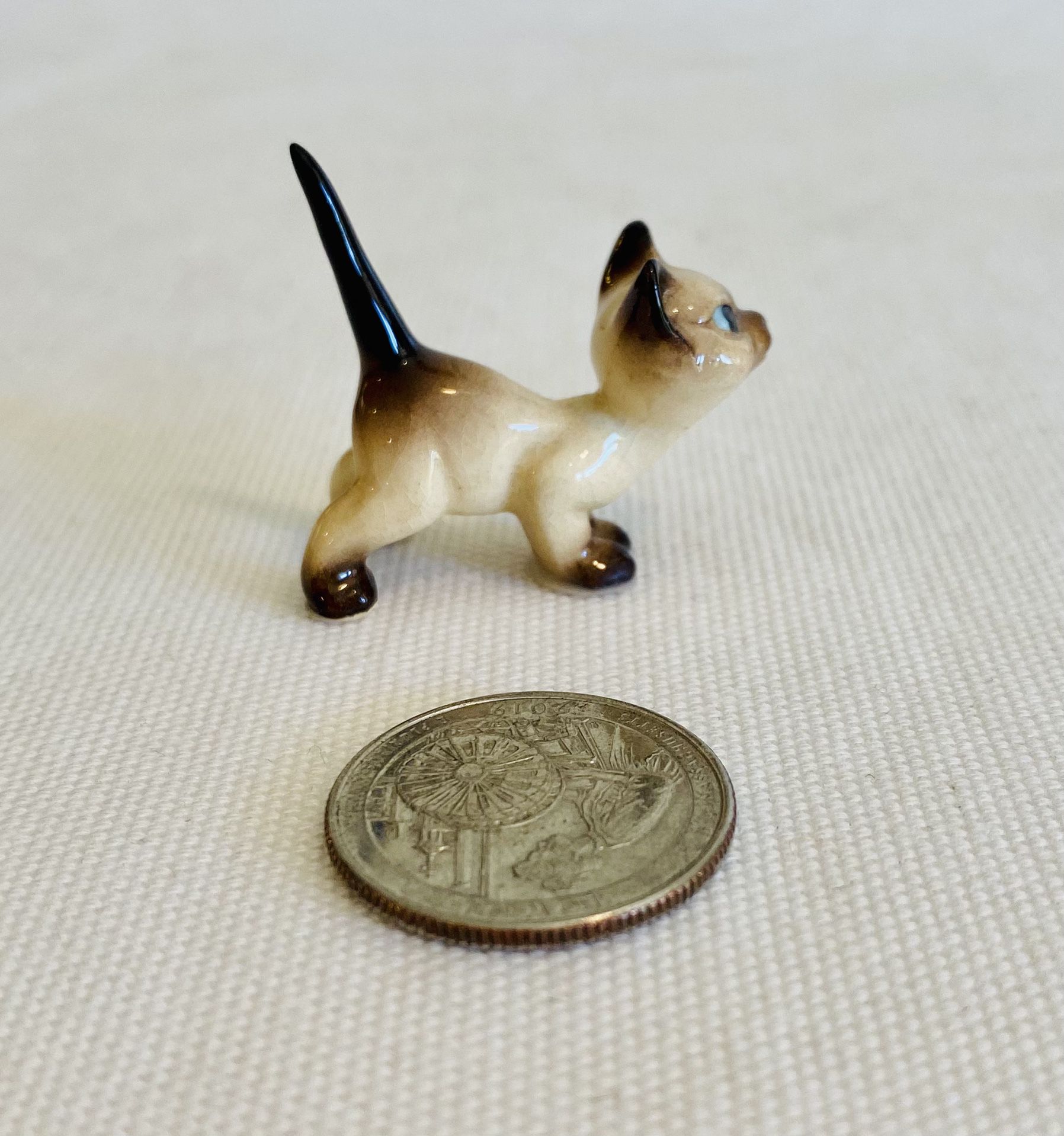 vintage hagen renaker cat miniature-  #9