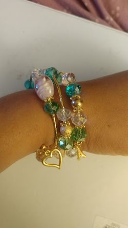 Golf filled bracelet/ Pulcera de oro laminado