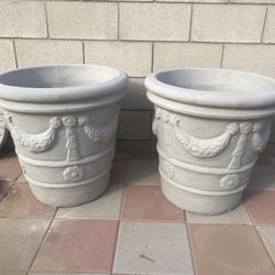New Cement Flower Pots Special Prices Perfect Gift For Any Occasion !