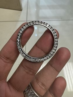 As Rolex 36mm Bezel 2ctw