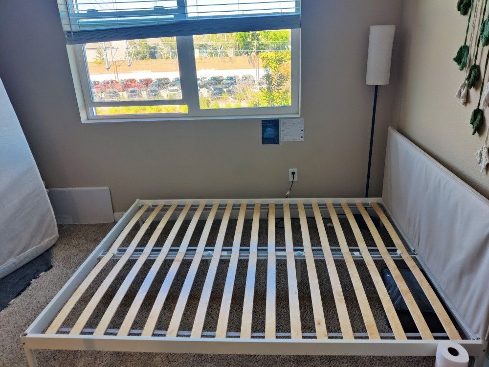 🛏️ IKEA KLEPPSTAD Queen Bed Frame