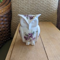 Bone China Owl Figurine 