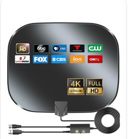 2026 Upgraded TV Antenna With Amplifier Signal Booster For Smart TV