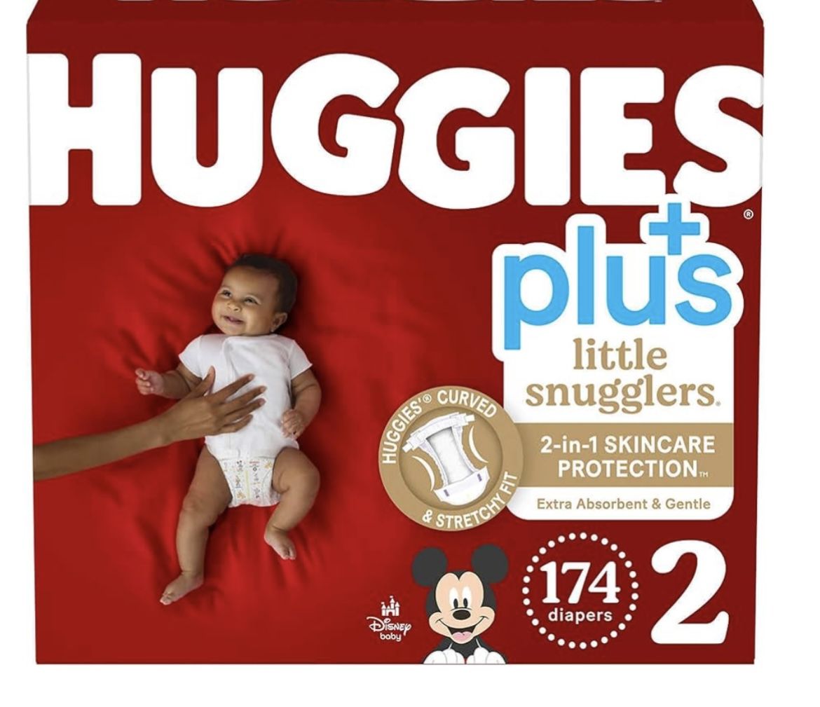 Huggies +snugglers 174 Count