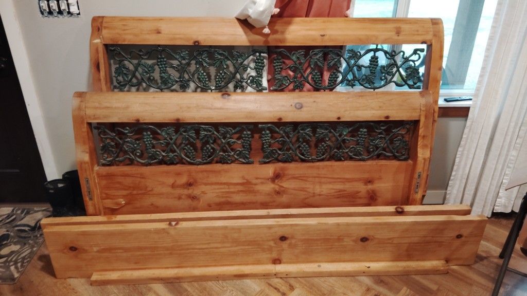 Queen Size Solid Wood Fram