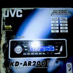 JVC KD-AR200 CAR STEREO