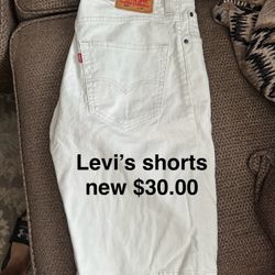 Levi’s New Shorts Size 34 $20.00