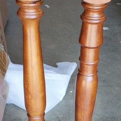 4 Pcs. Solid Wood Island / Table Legs