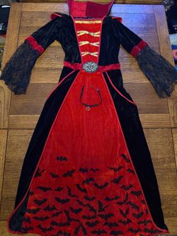 Girls Vampire Halloween Costume