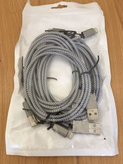 USB to Lightning Cable 3-pack