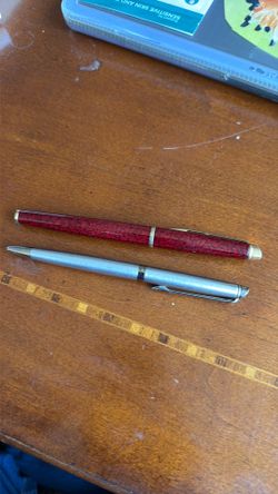 Two Waterman Pens - 1 ballpoint & 1 rollerball