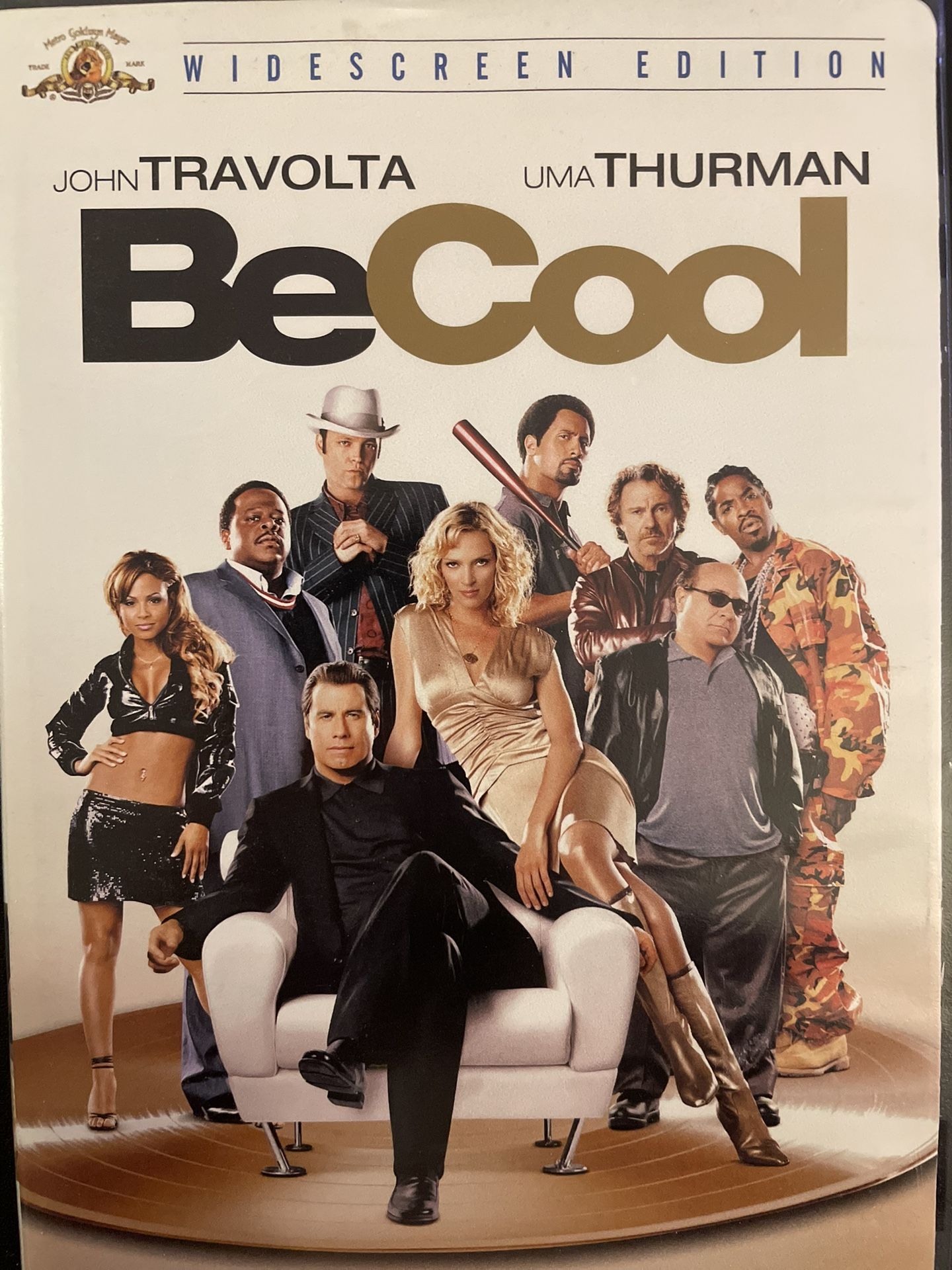 BE COOL Widescreen Edition (DVD-2005) John Travolta + Uma Thurman!