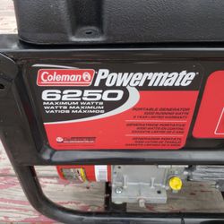 Coleman powermate 6250 Watts