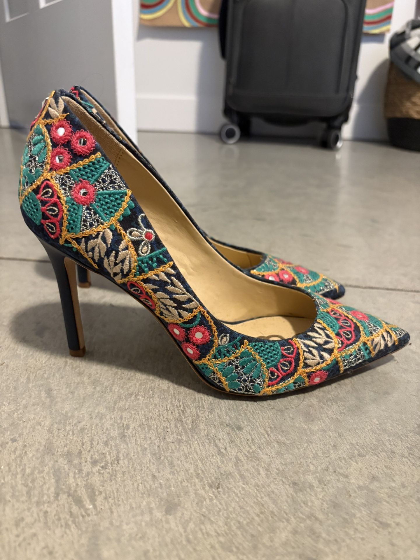 Beautiful Patterned Heels