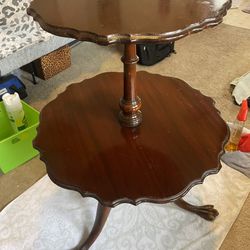 Two Tier Antique Coffee Table