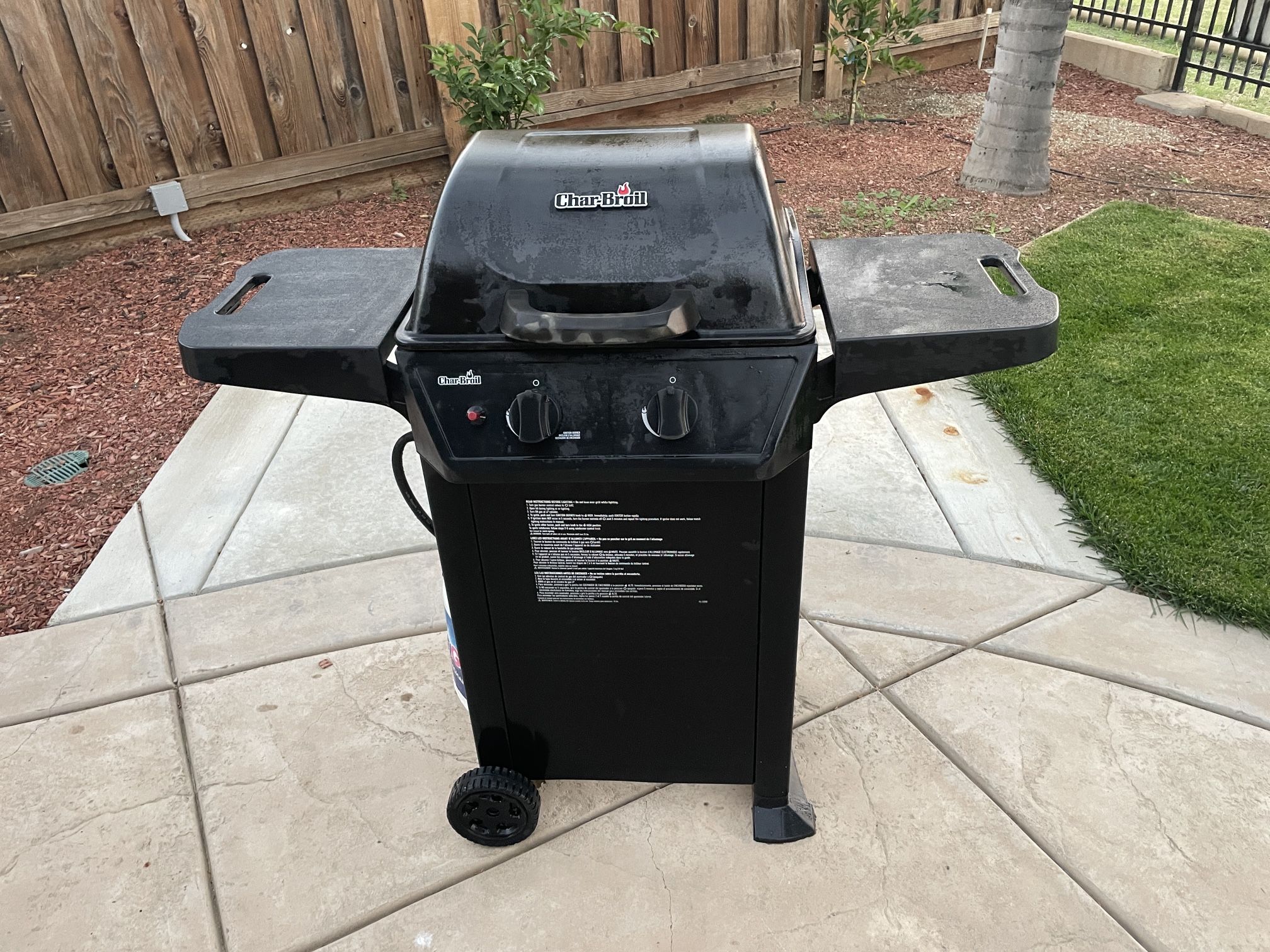 2 Burner Grill BBQ