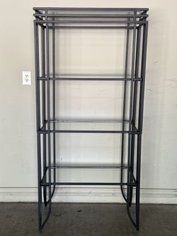 Black Metal Etagere - Shelving - Display