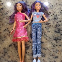 Mattel 2010 Barbie Little Sister teen Skipper Dolls  