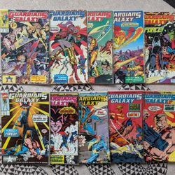 Guardians Of The Galaxy #1-10 (Marvel Comics 1990)