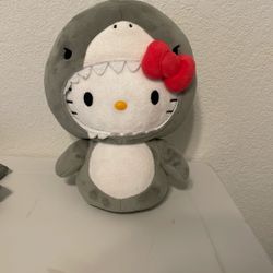 Shark Hello Kitty Plushie 