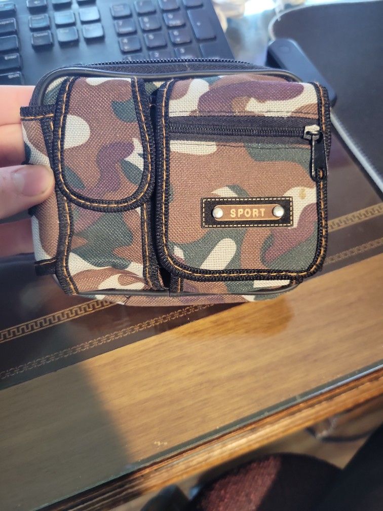 Camo Sport Waist Bag / Phone Pouch