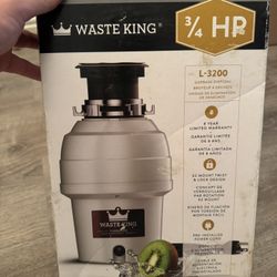 3/4hp Garbage Disposal 