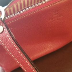 Kate Spade Red wristlet bag