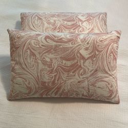 Ballet Pink And White Decorative Pillows