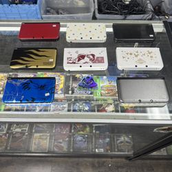 New Nintendo 3DS XL & Regular 3DS XL With Pokemon Zelda Mario Games $250-$330 