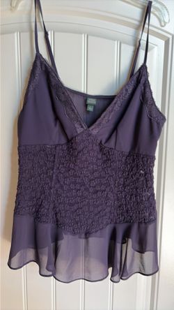 New camisole w/ see through accents