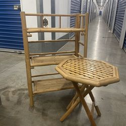 Small Table And Shelf 