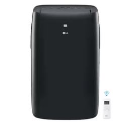 8,000 BTU Portable Air Conditioner LP0821GSSM Cools 350 Sq. Ft. with Dehumidifier and Wi-Fi in Gray