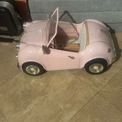 American Girl Pink Car