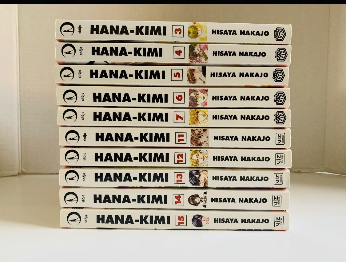 Hana Kimi Manga Books Lot