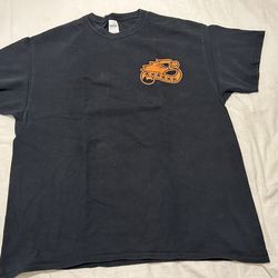 Skull Cross Bones Heavy print Men’s t-shirt Size XL Black