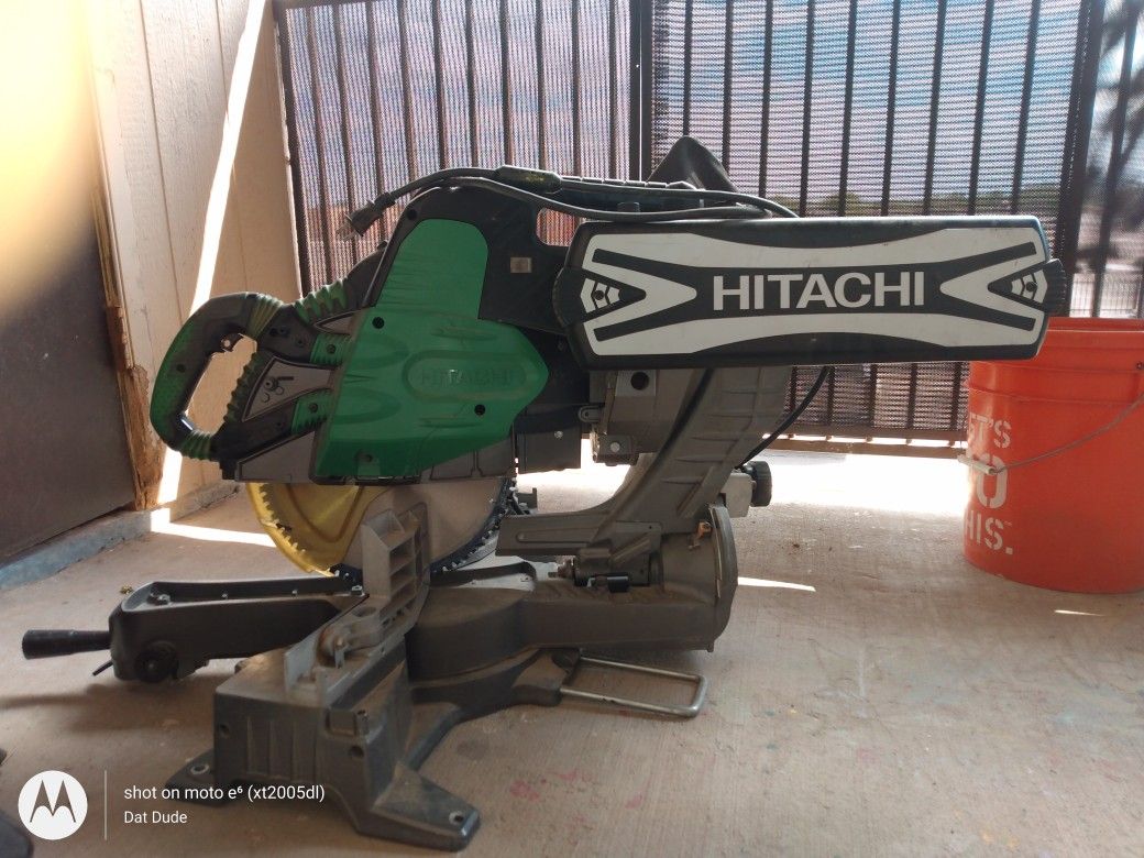 Hitachi 12in Mitter Saw