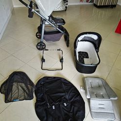 UPPAbaby Cruz Stroller, Bassinet, Carseat Attachment And Accessories 