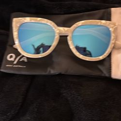 Quay Australia Pearl White Sunglasses