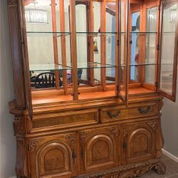 Free Lighted China Cabinet