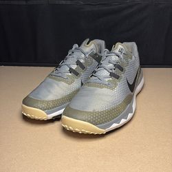 Nike Tiger Woods TW-15 Soft Spikes Golf Shoes Men Size 11 Gray