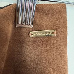 Women’s (Size XS) Brown, Suede pencil skirt, Tahari -$25