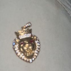 real 10k Gold With Diamonds